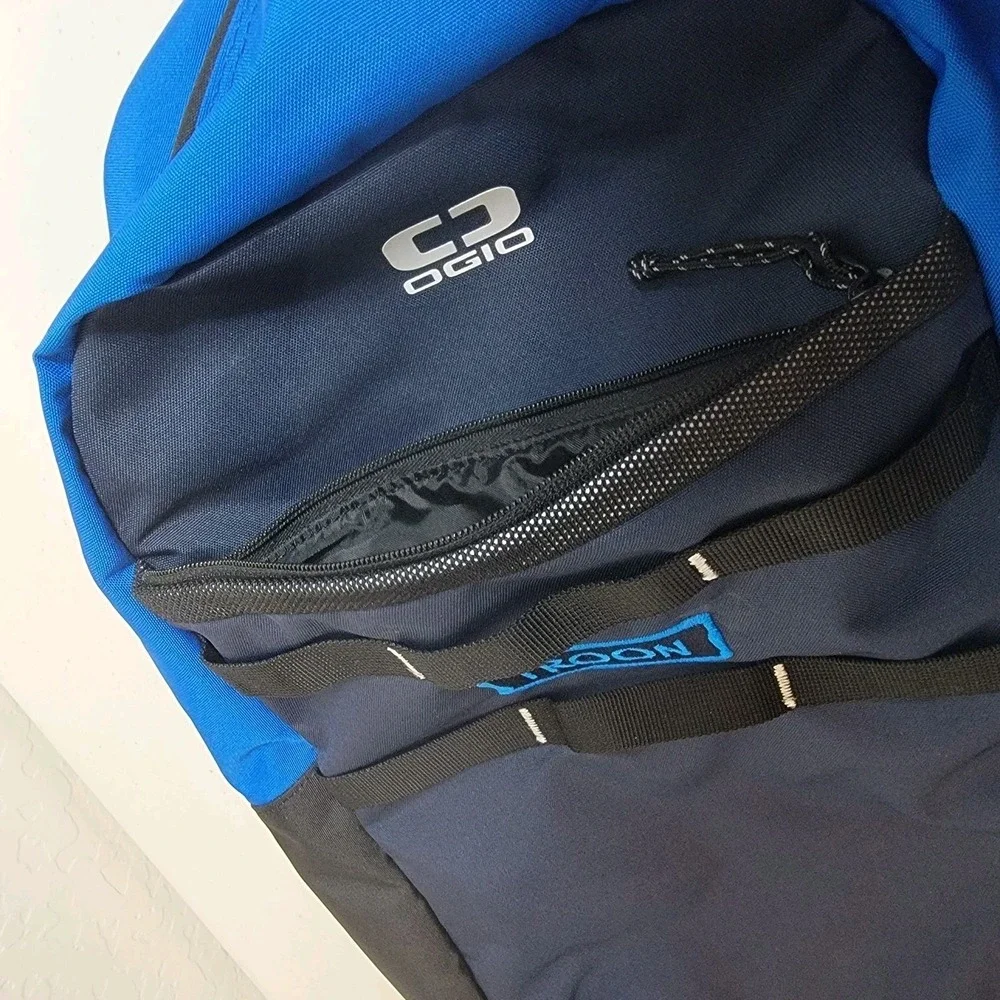 Ogio Alpha Lite Convoy Backpack 21.5L Troon Golf Blue w Black Trim - NEW